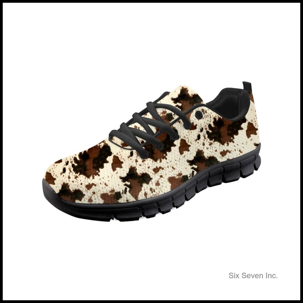 Lightweight Sneakers for Running Walking Lace Up Athletic Shoes Black Sole